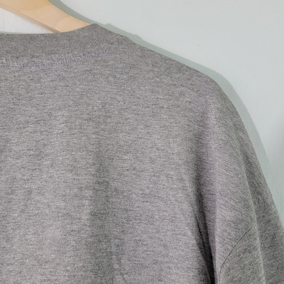 WOLVERINE Men Big Sz 2XL Gray Crewneck Short Sleeve Casual T-Shirt Cotton Blend - Picture 7 of 10